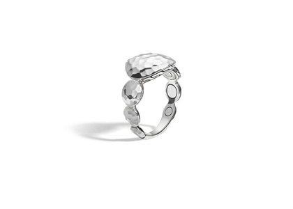 Hammered Mens Ring